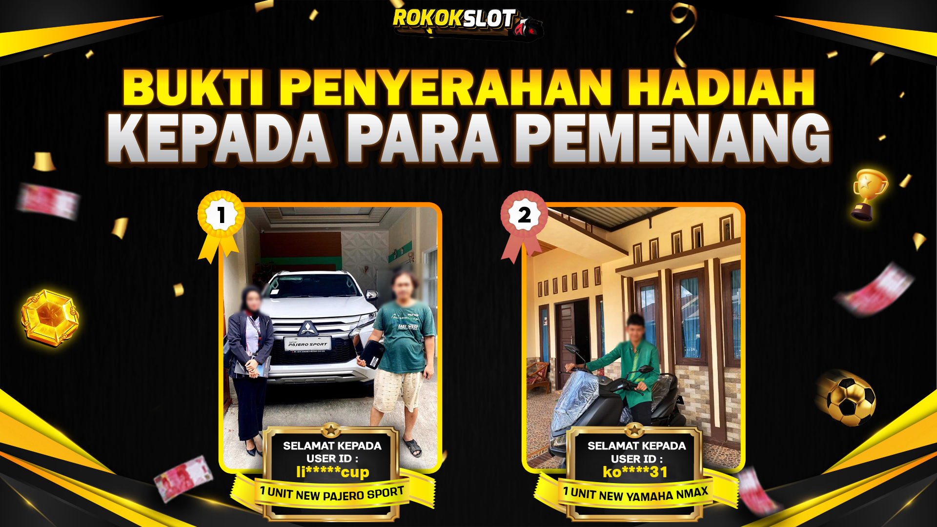 	Selamat Kepada Member Setia ROKOKSLOT Sudah Memenangkan Satu Unit Mobil Pajero Sport